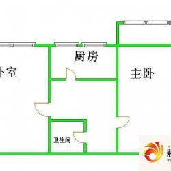 阜成门外大街户型图户型图 2室1 ...