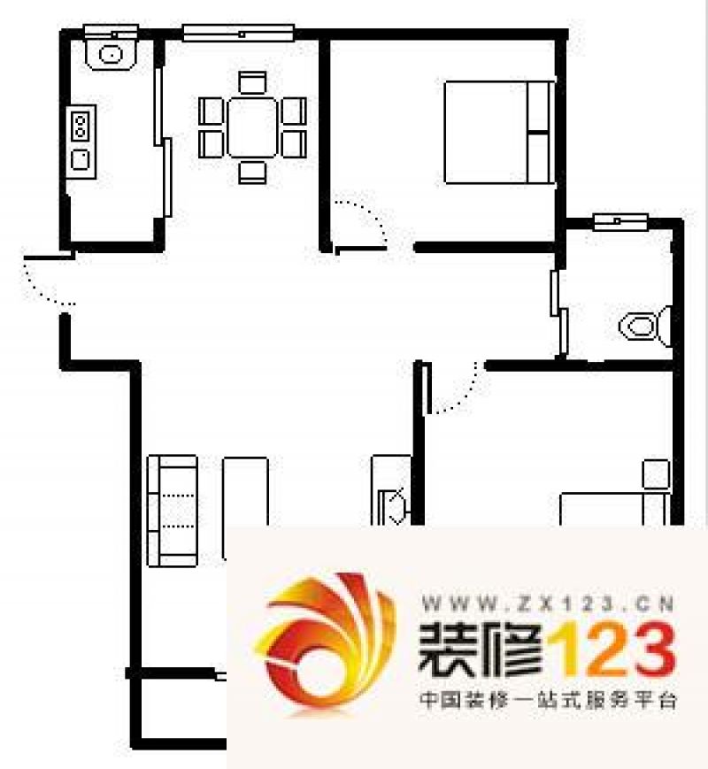 上海 大宅风范城 户型图 .