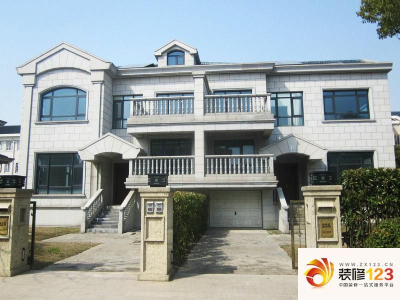 上海嘉怡别墅嘉怡别墅外景图(2009.