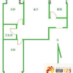 新怡家园 0室 户型图