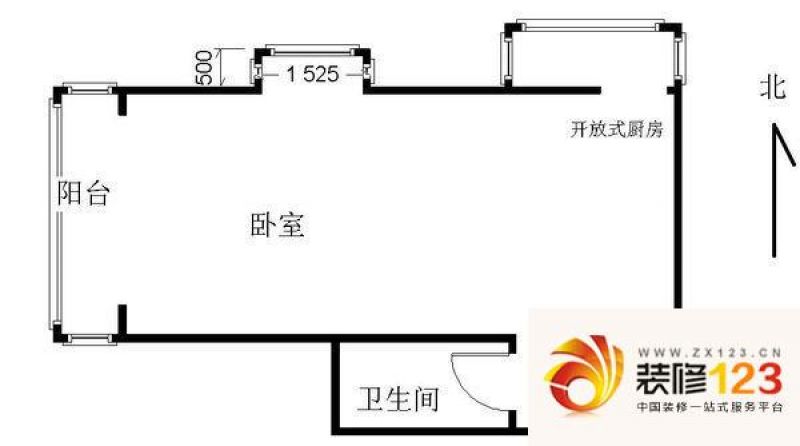 富贵园 0室 户型图