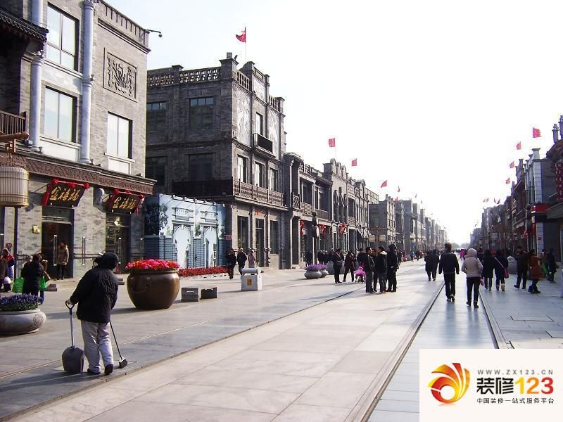 前门大街商铺外景图3
