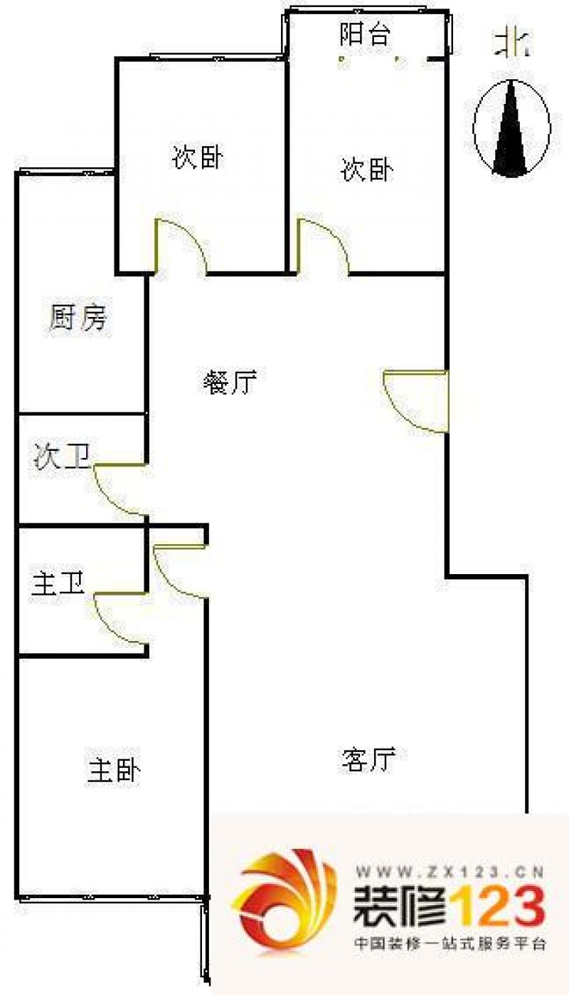 富贵园 0室 户型图