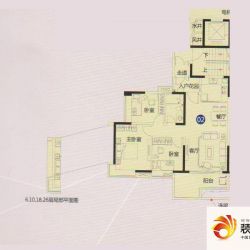 中国铁建荔湾国际城户型图6栋02 ...