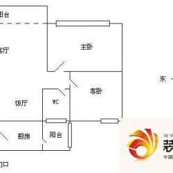 东鹏花园户型图2室2厅户型图 2室 ...