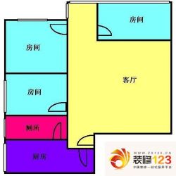 芳村大道西小区户型图3室1厅户型 ...