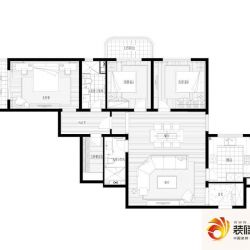 银亿徐汇酩悦户型图A2户型图 3室 ...