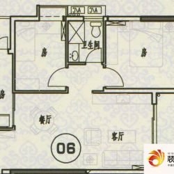 丽和华庭C4栋06单元户型图 ...