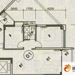 丽和华庭C4栋01单元户型图 ...