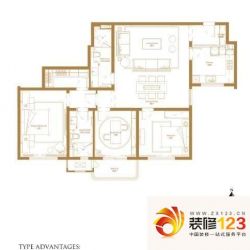 银亿徐汇酩悦A3户型图