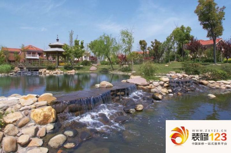 上海森林溪谷森林溪谷外景图