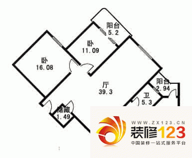 淡水公寓户型图