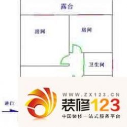 巨鹿路洋房户型图