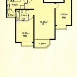 永业公寓 0室 户型图