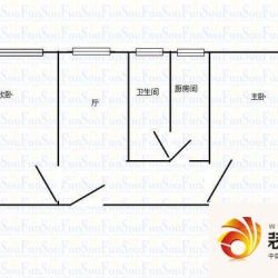 武宁小城户型图 户型图 2室2厅1.