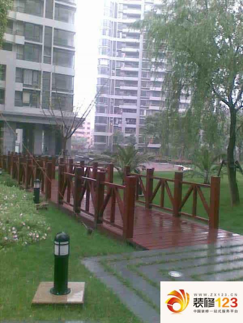 淡水湾花园外景图上海   ...