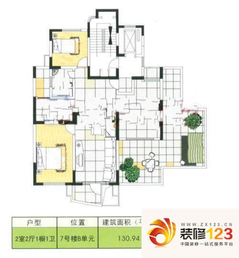 上青佳园 户型图