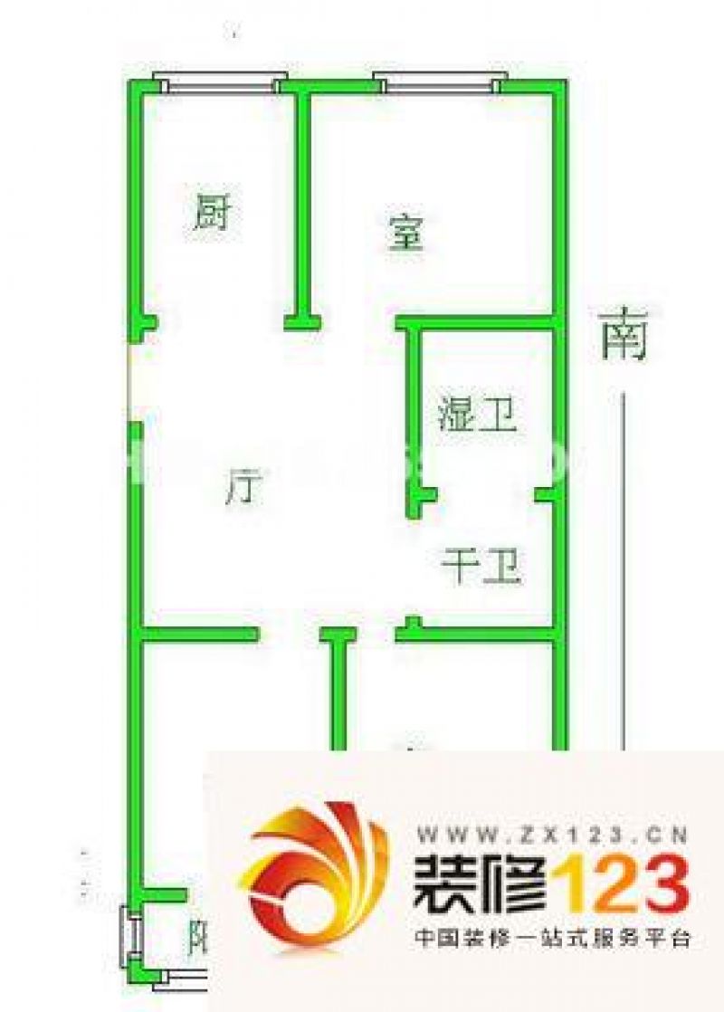 上海 绿海家园 户型图