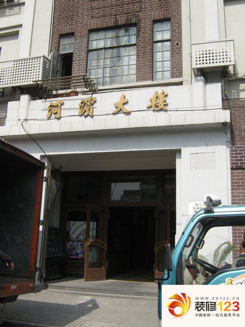 河滨商住大楼外景图上海 河滨大